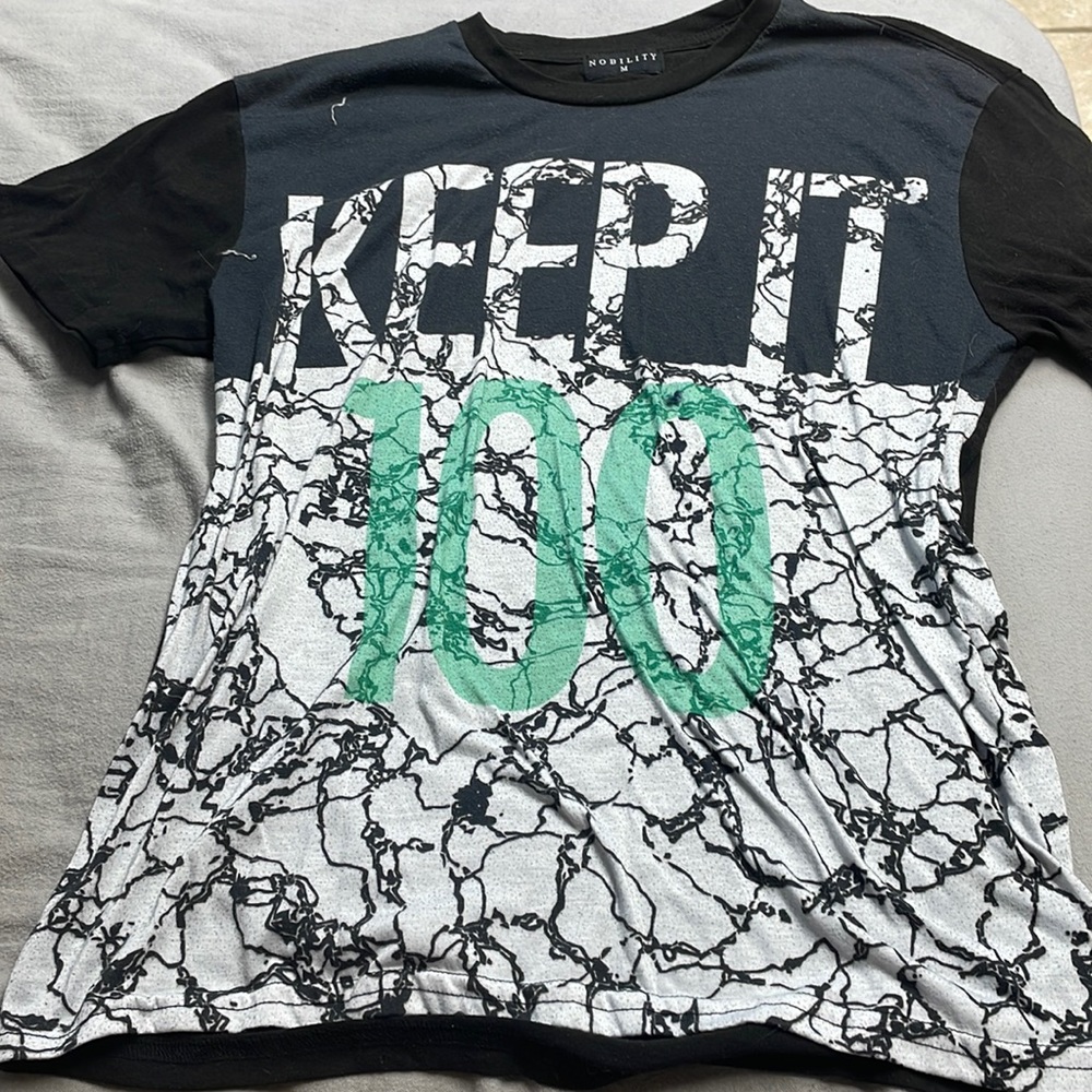 M “Keep it 100” Tee